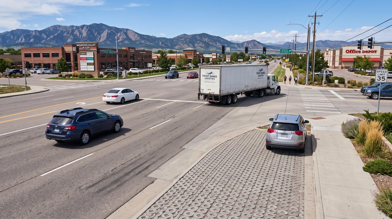 Different pavement types including asphalt concrete and permeable pavers